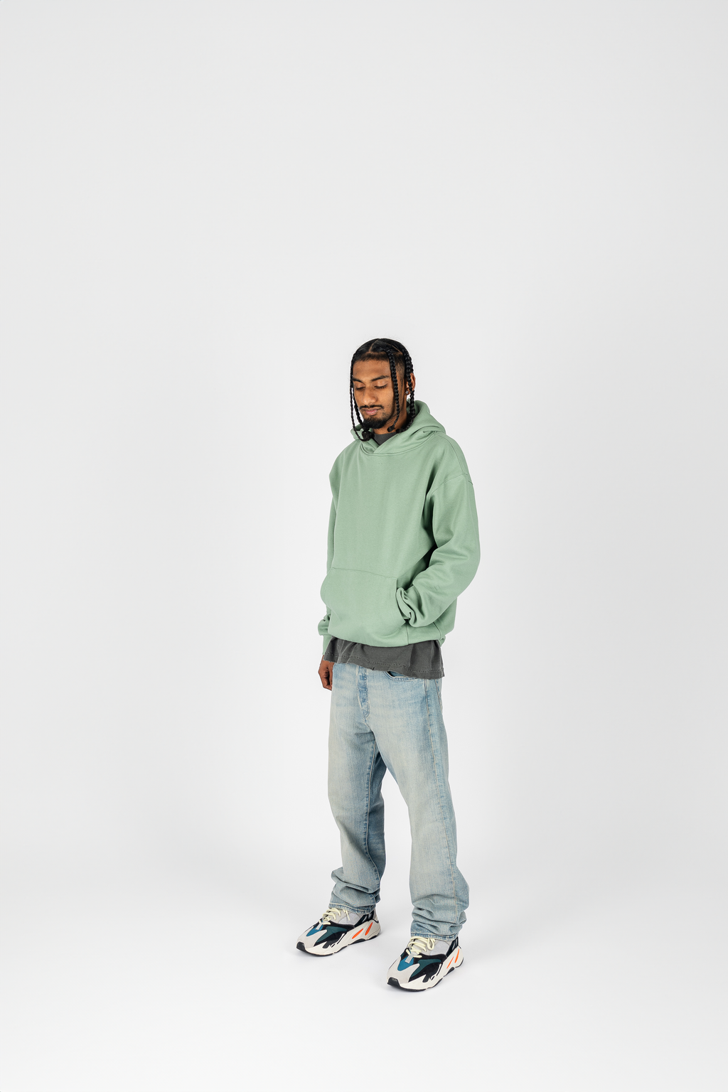 Superline Heavyweight Boyfriend Hoodie — lifestyle context