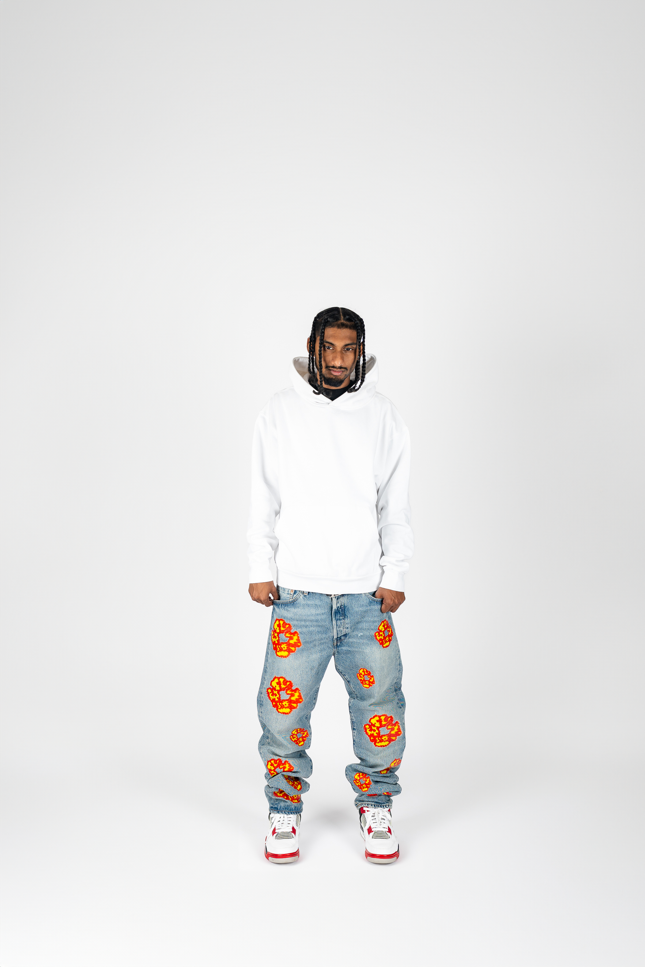 Superline Heavyweight Boyfriend Hoodie — color detail
