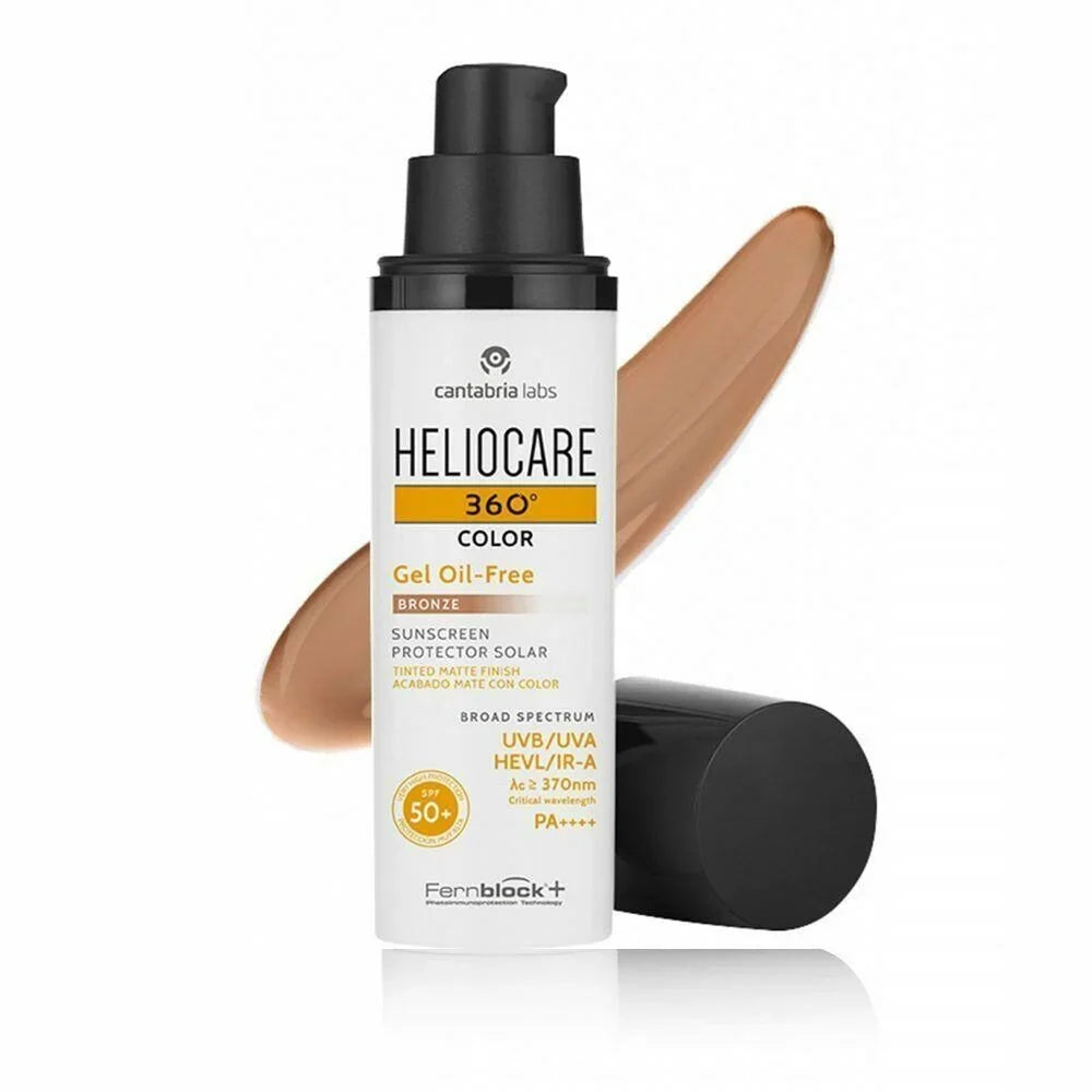 Heliocare 360 Gel Oil Free Bronze Spf 50 50ml