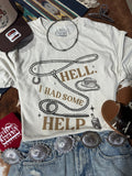 Wild Junkie Hell I Had Some Help Graphic Tee — main product shot