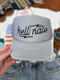 Wild Junkie Hell Naw Trucker Hat — main product shot