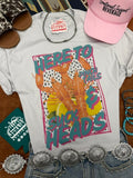 Wild Junkie Here To Pinch Tails And Suck Heads Graphic Tee — main product shot