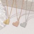 Mariam's Collection High-End Engraved Love Titanium Steel Necklace (MAC232)（WITH GIFT BOX） — main product shot