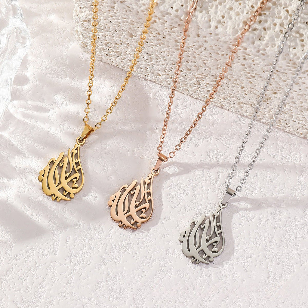Mariam's Collection High-end Titanium Steel Clavicle Necklace(MAC226)(WITH GIFT BOX) — main product shot