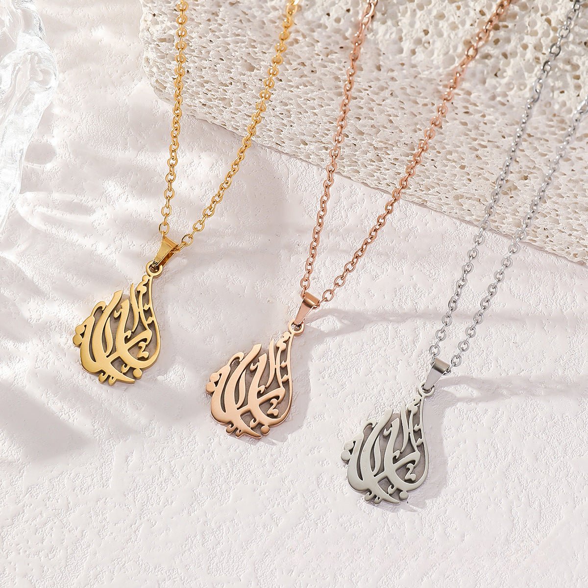 Mariam's Collection High-end Titanium Steel Clavicle Necklace(MAC226)(WITH GIFT BOX) — main product shot