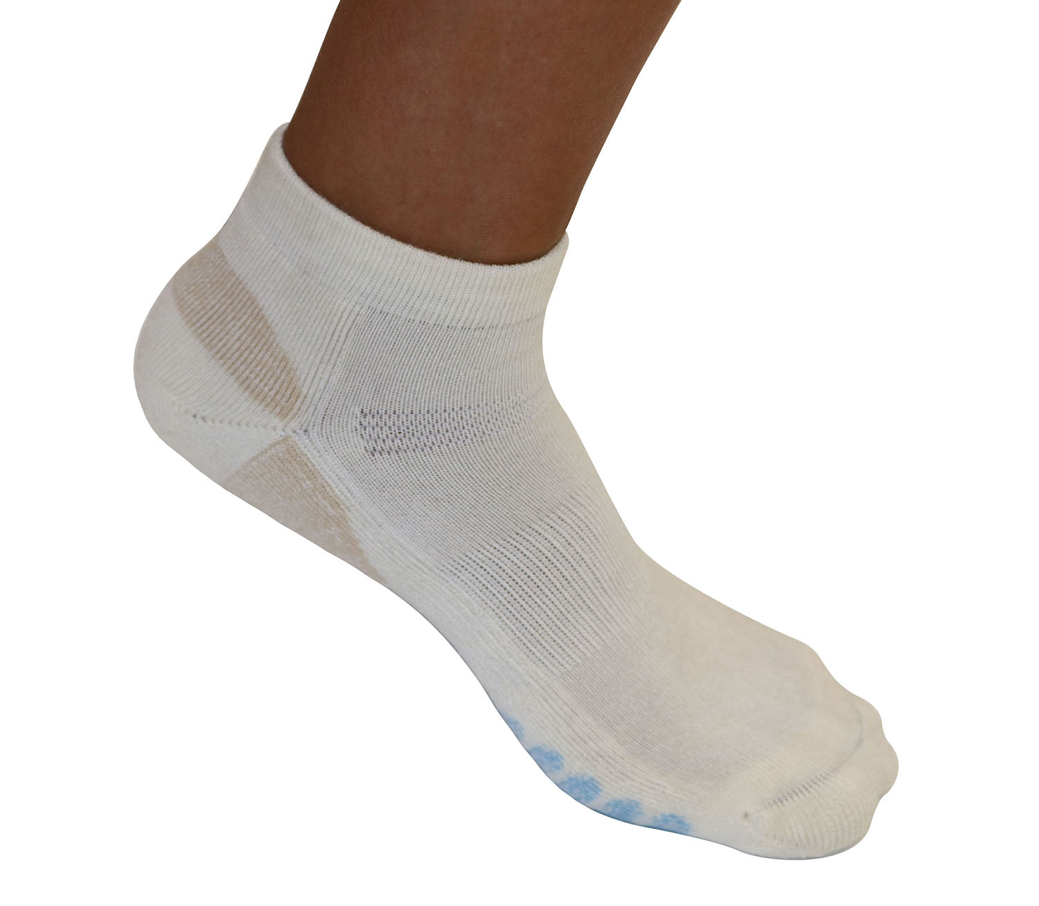 Spun Bamboo High Performance Anklet Bamboo Viscose Socks — detail close-up