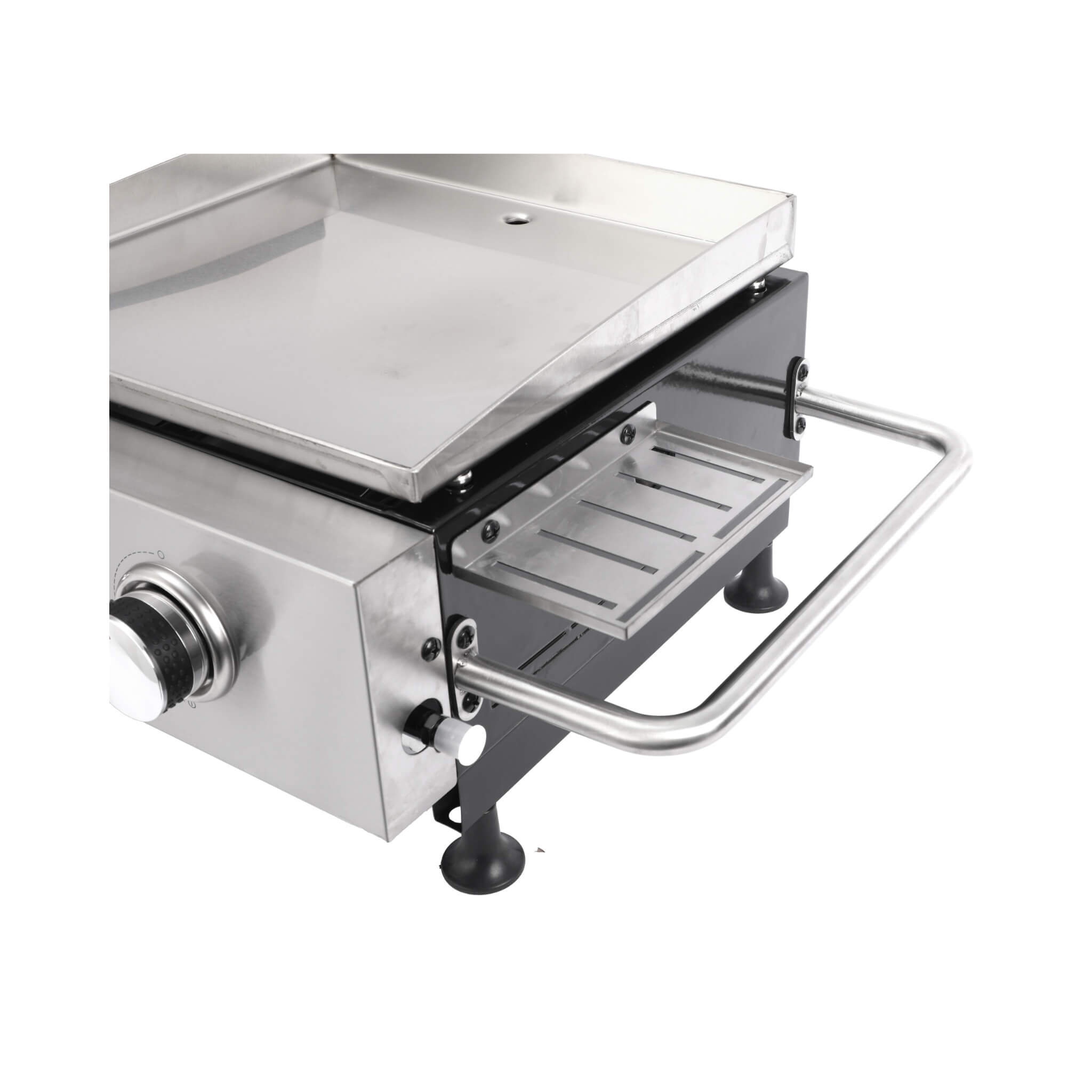 High Temperature 40K BTU 2-Burner Stainless Steel Plancha Combo Gas Grill (SAK71285) – SAKSBY WHOLESALE, view 10