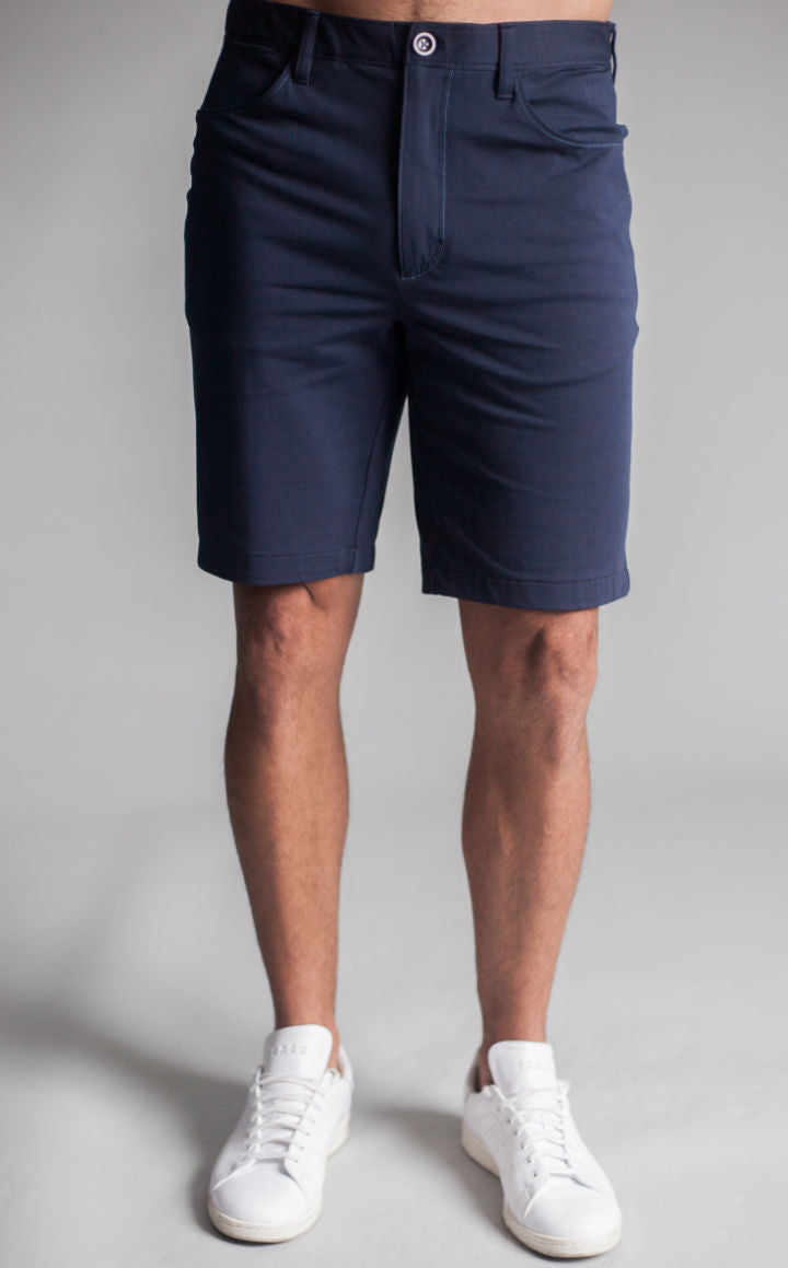 Buki High-Five Tech Shorts - Navy — main product shot