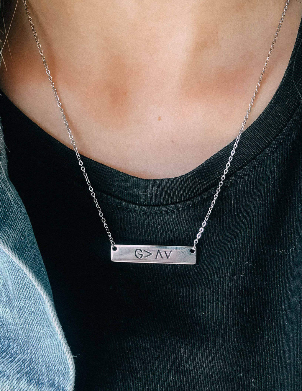 Elevated Faith Highs and Lows Necklace — lifestyle context