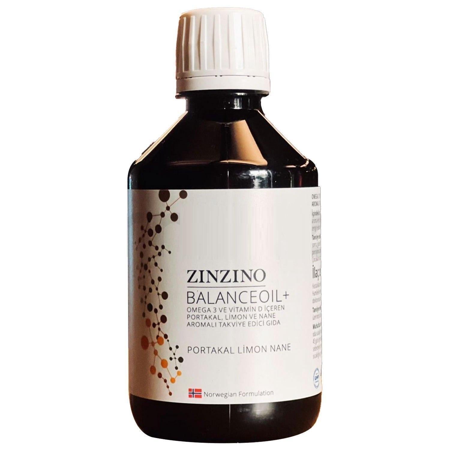 Zinzino Balanceoil+ Omega 3 & Omega 9 & Vitamin D 300 ml