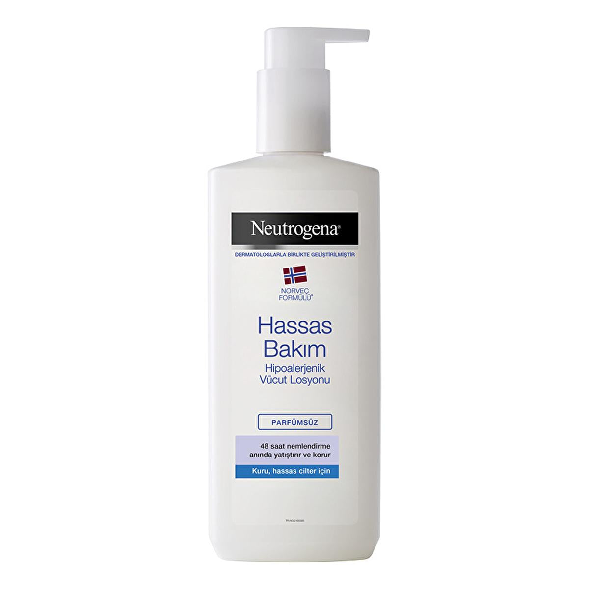 Neutrogena Deep Moisture Fragrance-Free Body Lotion - 24-Hour Moisturizing Relief for Dry, Sensitive Skin - Hypoallergenic & Non-Greasy