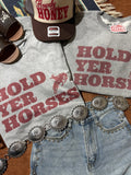 Wild Junkie Hold Yer Horses Graphic Tee — main product shot