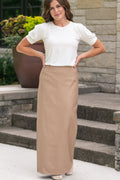 Inherit Co. Hollis Long Maxi Skirt — color detail