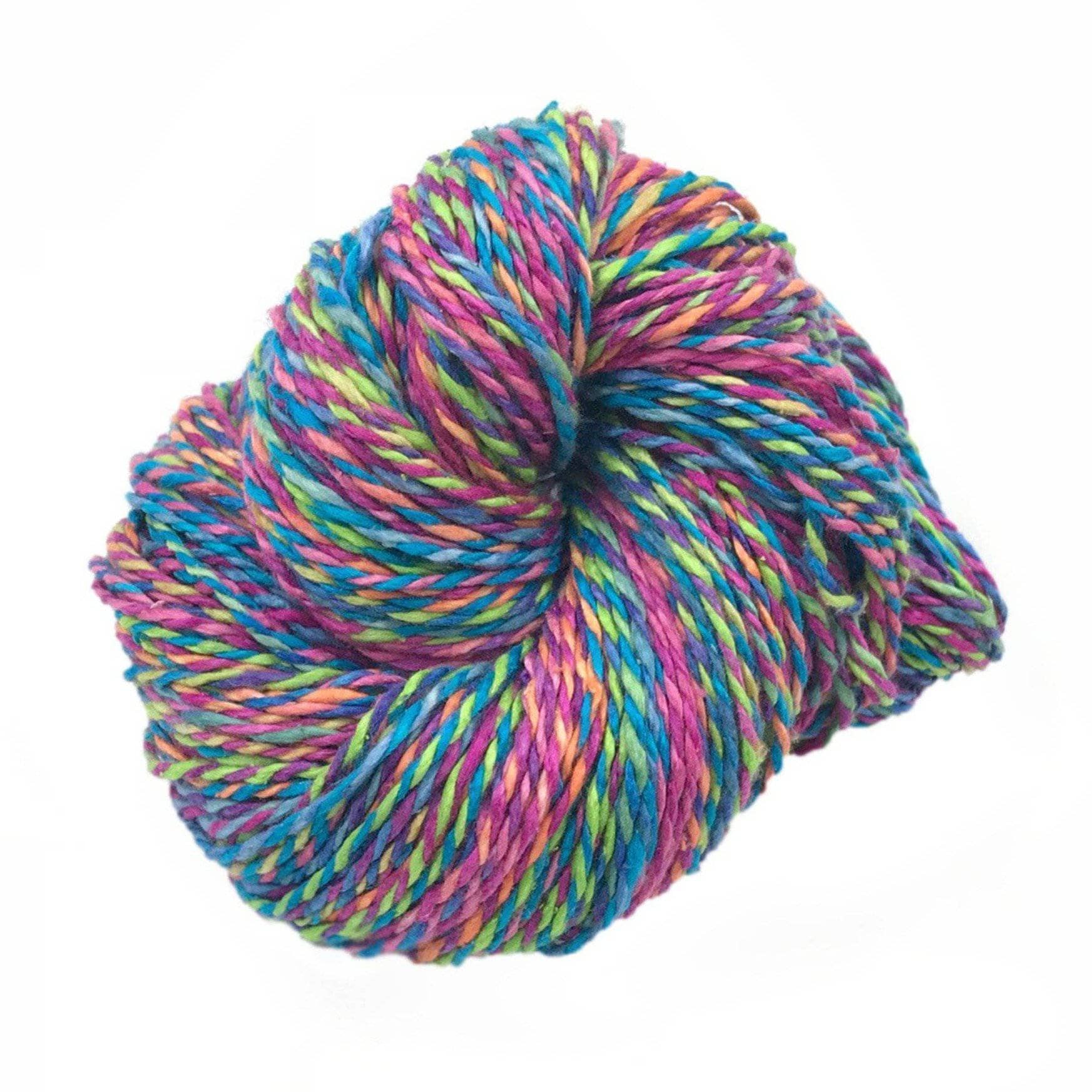 Darn Good Yarn Darn Good Yarn Holly Jolly Holiday Stocking Crochet Kit — lifestyle worn / used context