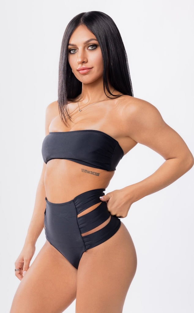 Forever Young Swimwear Forever Young Swimwear Hollywood High Waist Bikini Bottom — main product shot
