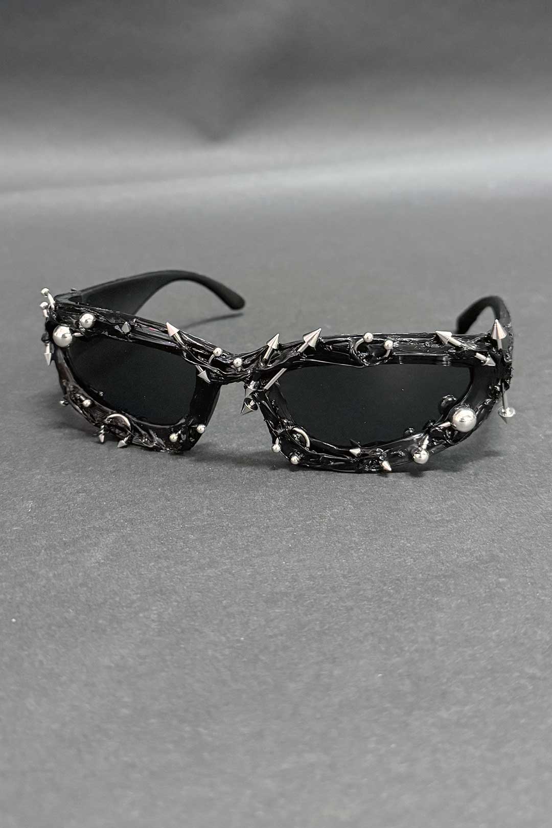 Thrash Happy Holy Sunglasses — detail close-up