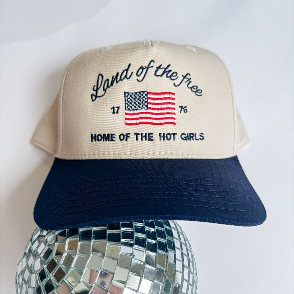 Coco & Rho Home Of The Hot Girls- Trucker Hat — lifestyle context