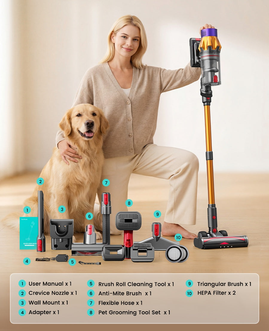 【Pet Version】Honiture X7 Pet Vacuum Cleaner, view 11
