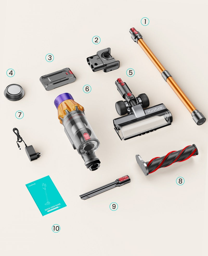 【Top-Rated】Honiture X7 Cordless Vacuum, view 9
