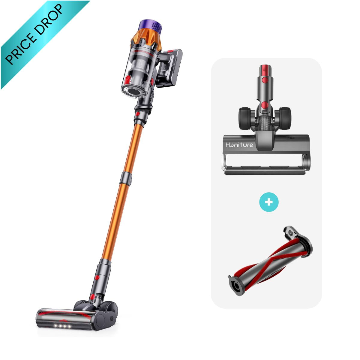 Honiture X7 Cordless Vacuum Cleaning Bundle, view 4