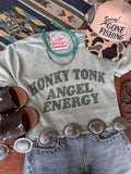 Wild Junkie Honky Tonk Angel Energy Graphic Tee — main product shot