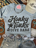 Wild Junkie Honky Tonks & Dive Bars Graphic Tee — main product shot