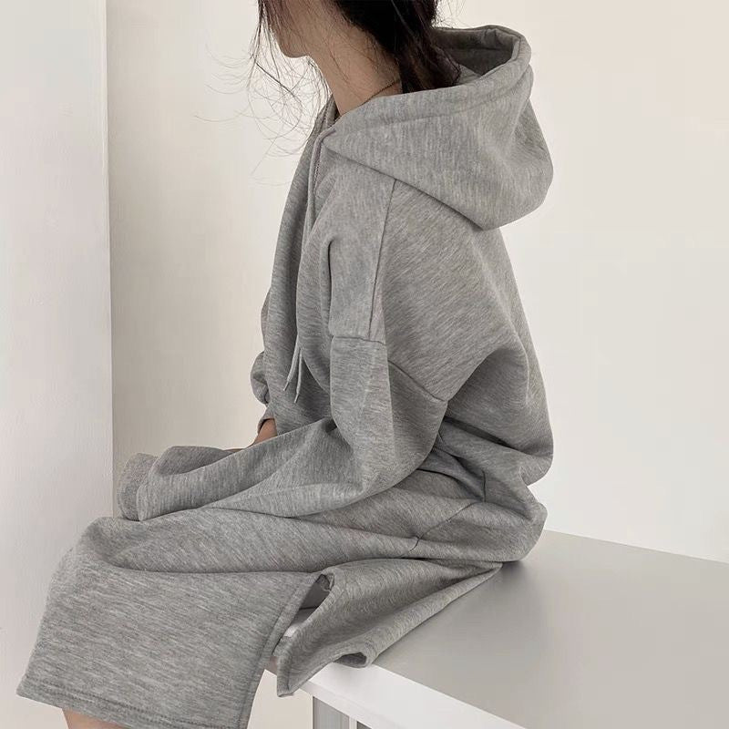 Mariam's Collection Mariam's Collection Hooded Pullover Long Sweatshirt (MS072) — product category context