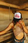 Wild Junkie Hot Cowgirl Summer Trucker Hat — main product shot