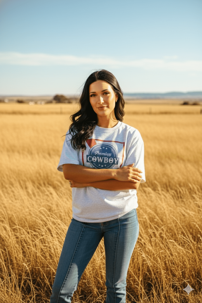 Wild Junkie Howdy Cowboy Graphic Tee — graphic tees category context