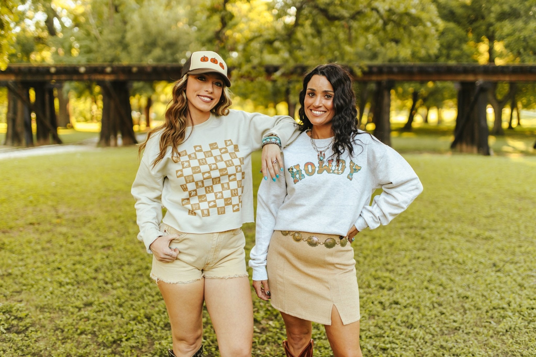 Wild Junkie Howdy Graphic Sweatshirt — side view