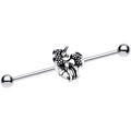 BodyCandy 14G Magical Unicorn Industrial Barbell 38mm — main product shot