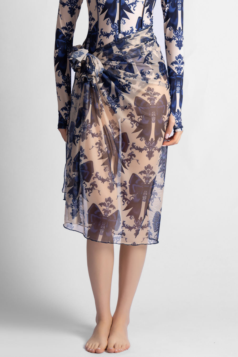 Women's Charlotte Printed Cover Up