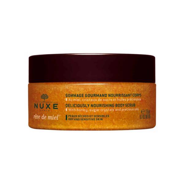 Nuxe Reve de Miel Deliciously Nourishing Body Scrub - Honey & Natural Oils, Paraben-Free, 5.92 fl oz