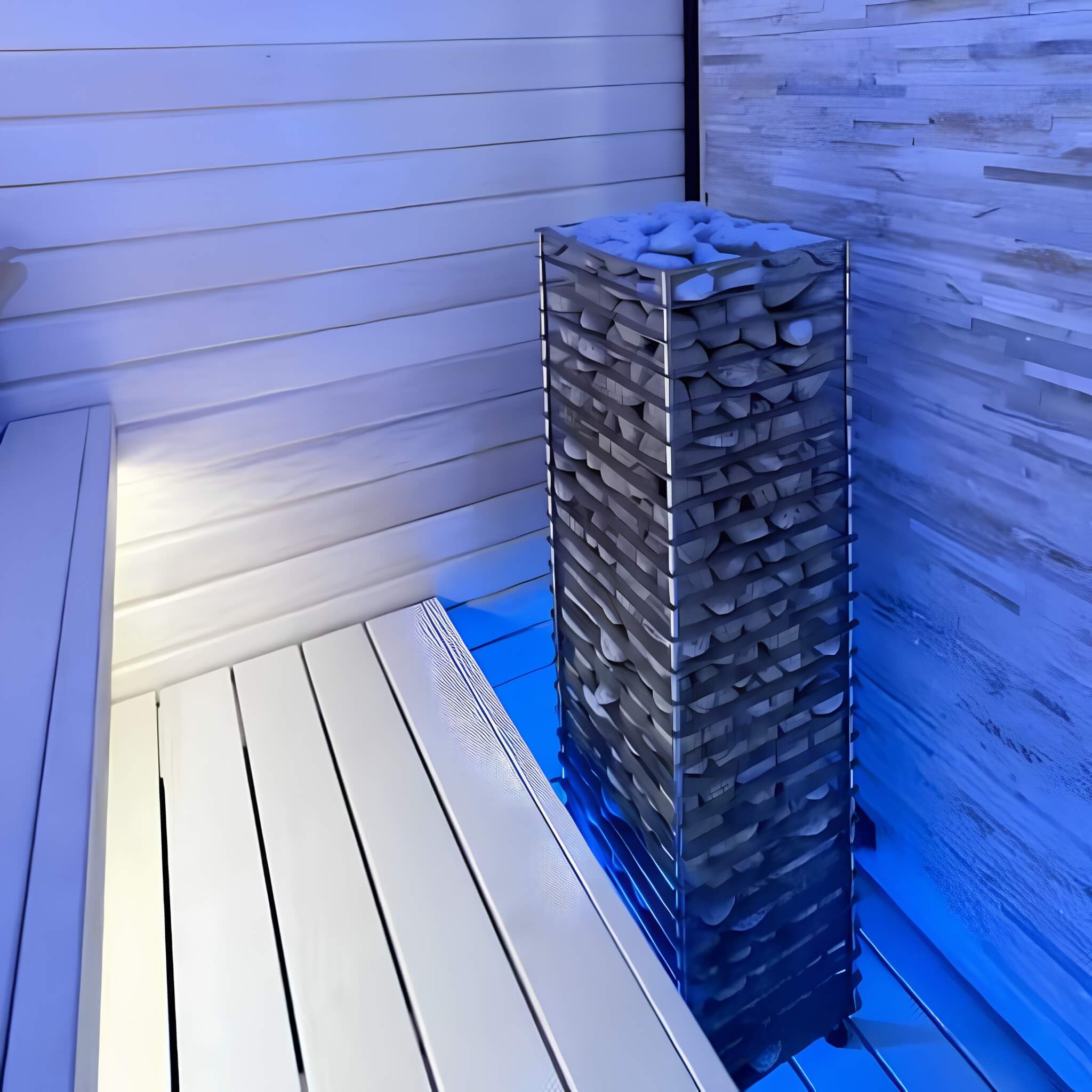 Huum Cliff Slim Electric Stainless Steel Sauna Heater With Digital Controller & Sauna Stones (SAK48752) – SAKSBY WHOLESALE, v