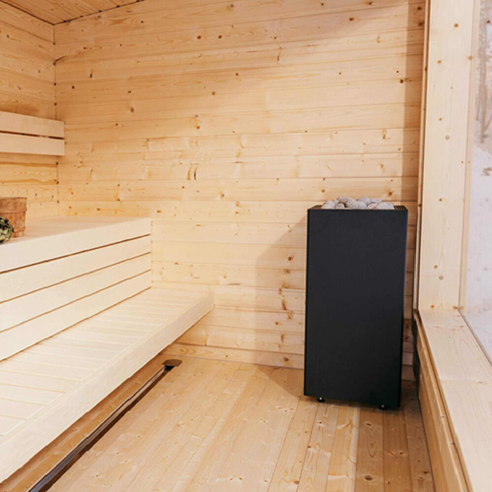 Huum Core Black Sauna Heater With UKU Local Digital Controller & Stones [H1013072/82/92] (SAK28273) – SAKSBY WHOLESALE, view 