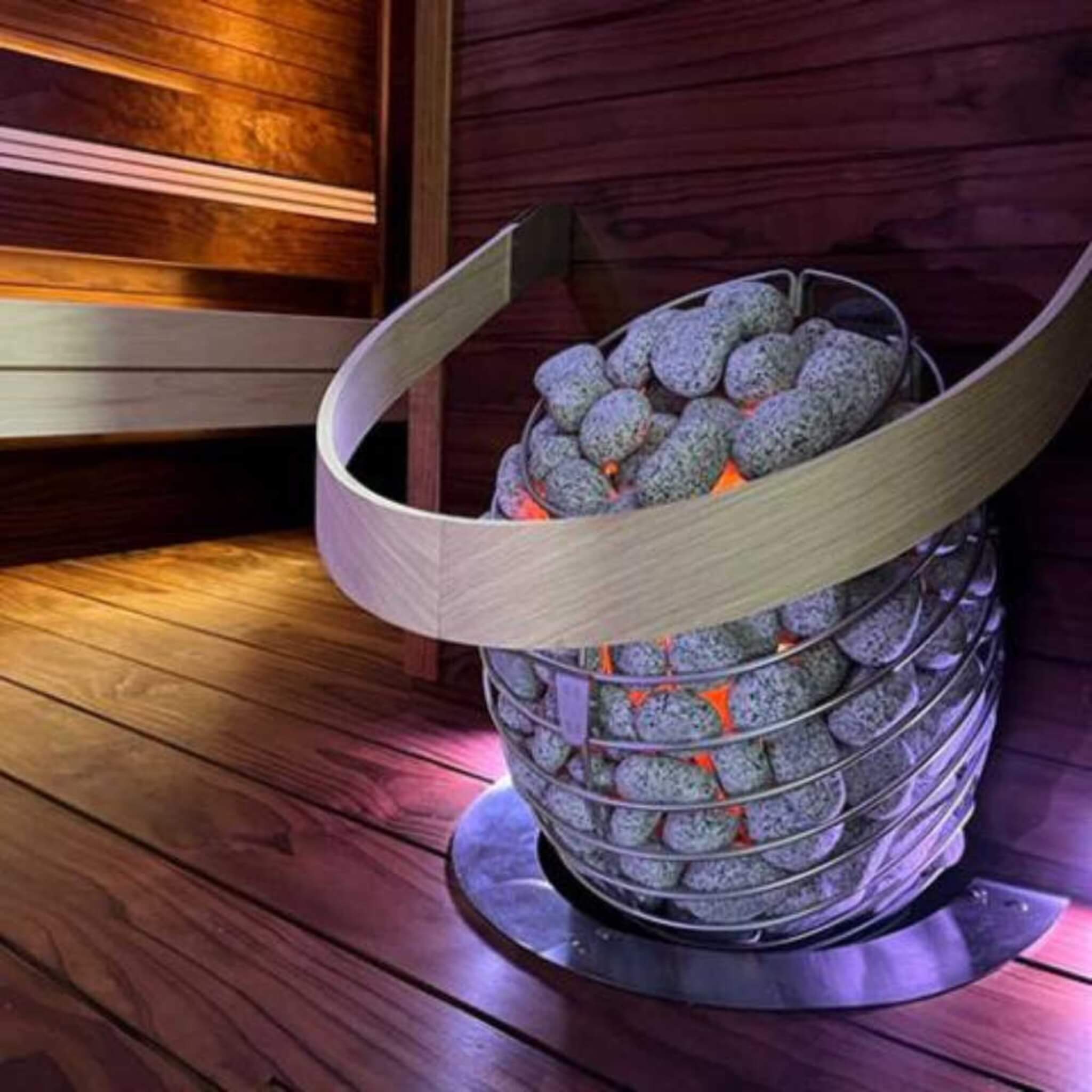 Huum Drop 240V SGS Listed Wall Mount Sauna Heater With UKU Digital Controller & Sauna Stones (SAK43120) – SAKSBY WHOLESALE, v