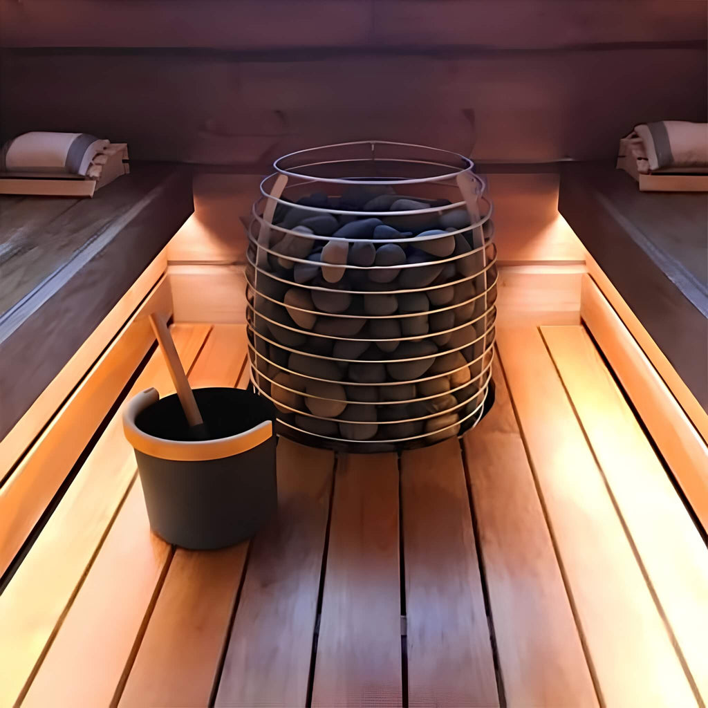 Huum Hive Premium Floor-Mounted Sauna Heater With UKU Control, Extension Box & Sauna Stones (SAK61250) – SAKSBY WHOLESALE, vi