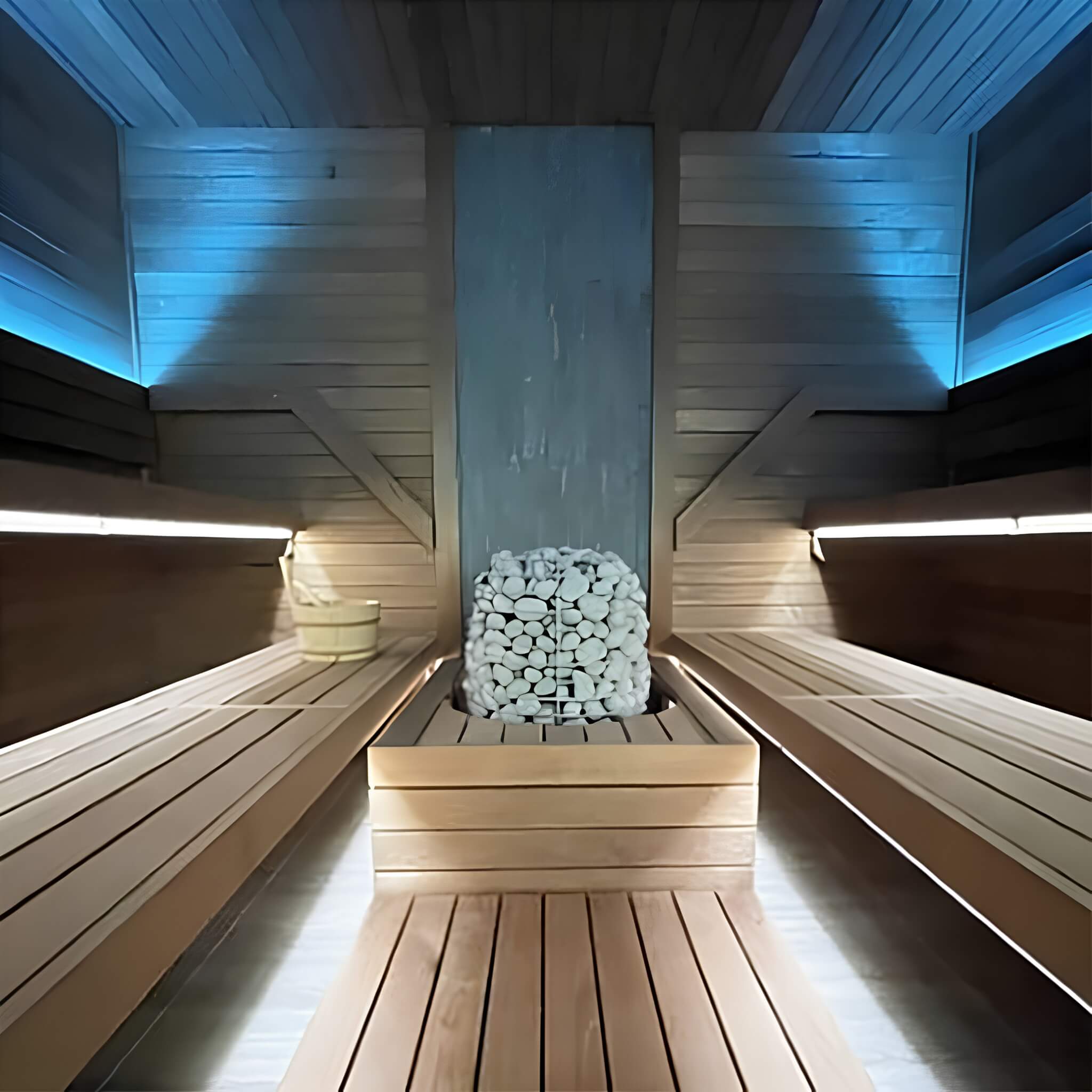 Huum Hive Premium Floor-Mounted Sauna Heater With UKU Control, Extension Box & Sauna Stones (SAK61250) – SAKSBY WHOLESALE, vi