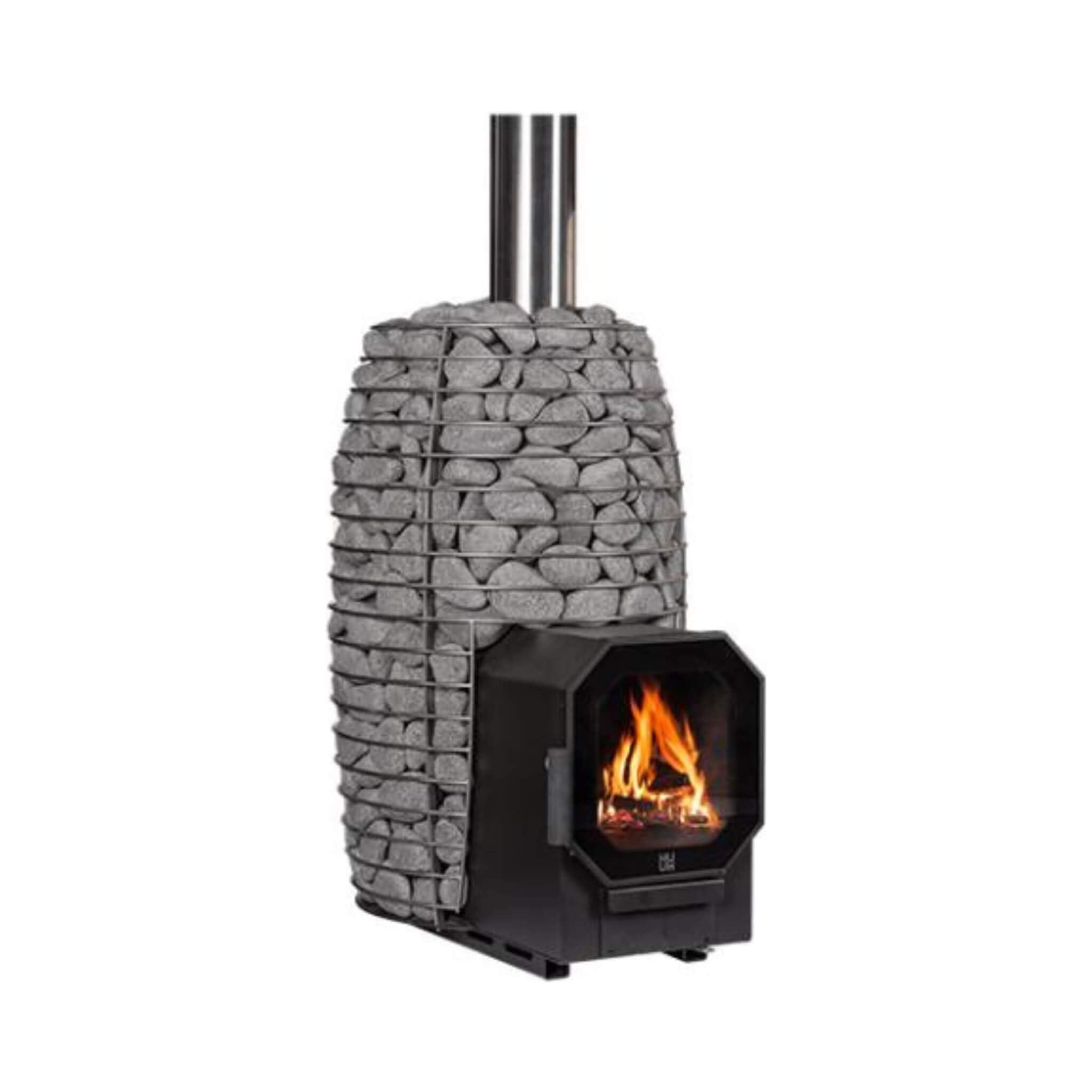 Huum Hive Flow LS 9.8KW Wood-Burning Sauna Stove With Firebox Extension & Sauna Stones [H1016012] (SAK53412) – SAKSBY WHOLESA