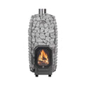 Huum Hive Flow Mini LS 8.5KW Wood-Burning Sauna Stove With Firebox Extension & Sauna Stones [H1018012] (SAK60257) – SAKSBY WH