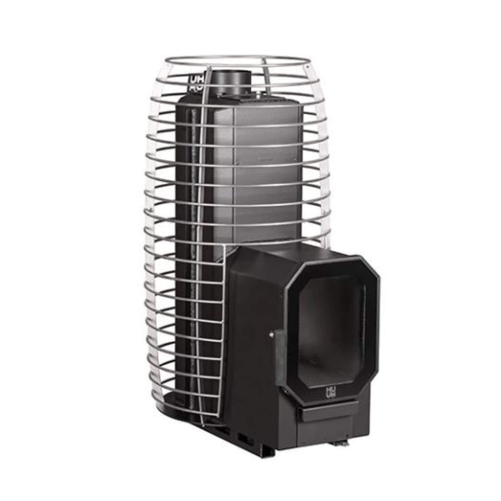 Huum Hive Flow Mini LS 8.5KW Wood-Burning Sauna Stove With Firebox Extension & Sauna Stones [H1018012] (SAK60257) – SAKSBY WH