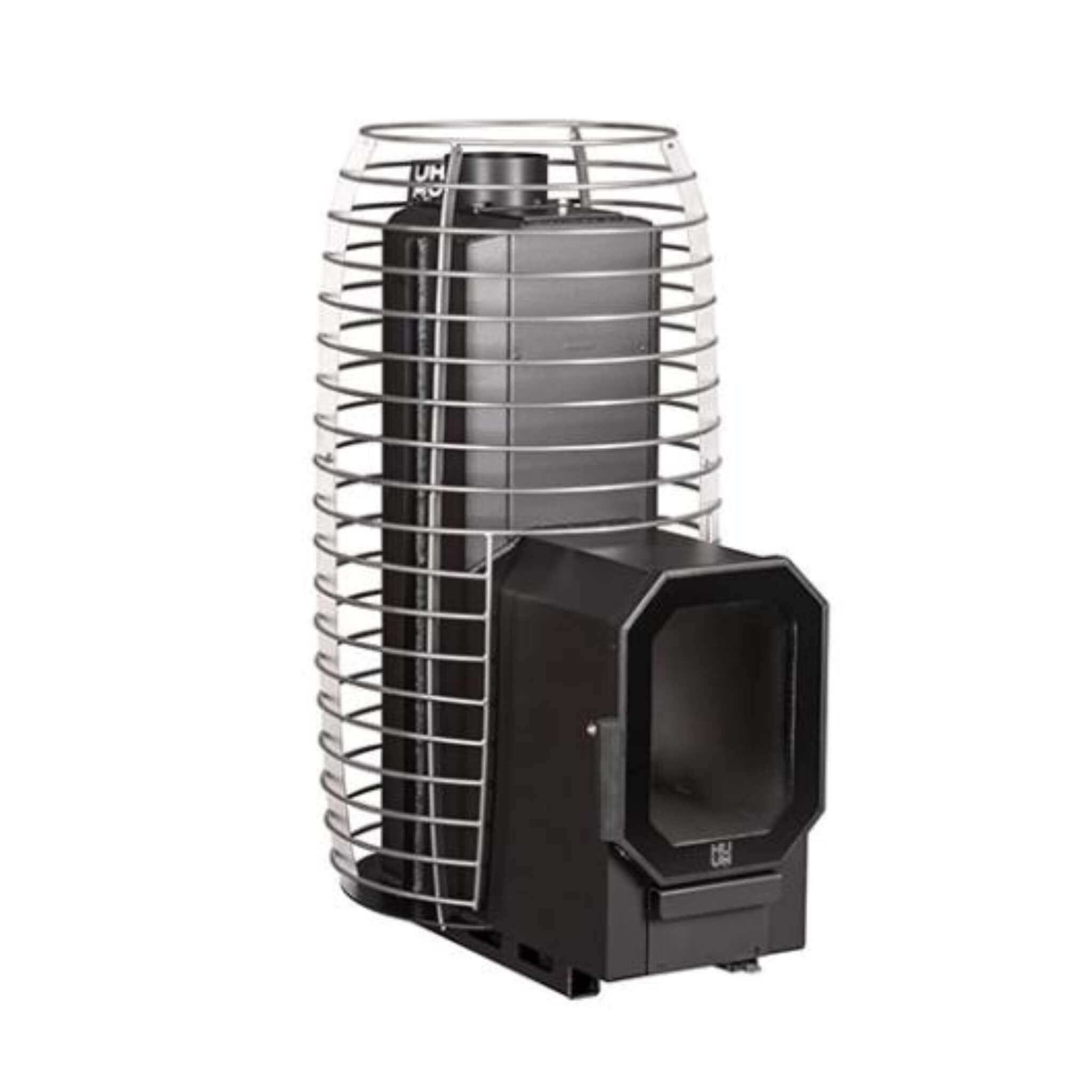 Huum Hive Flow Mini LS 8.5KW Wood-Burning Sauna Stove With Firebox Extension & Sauna Stones [H1018012] (SAK60257) – SAKSBY WH