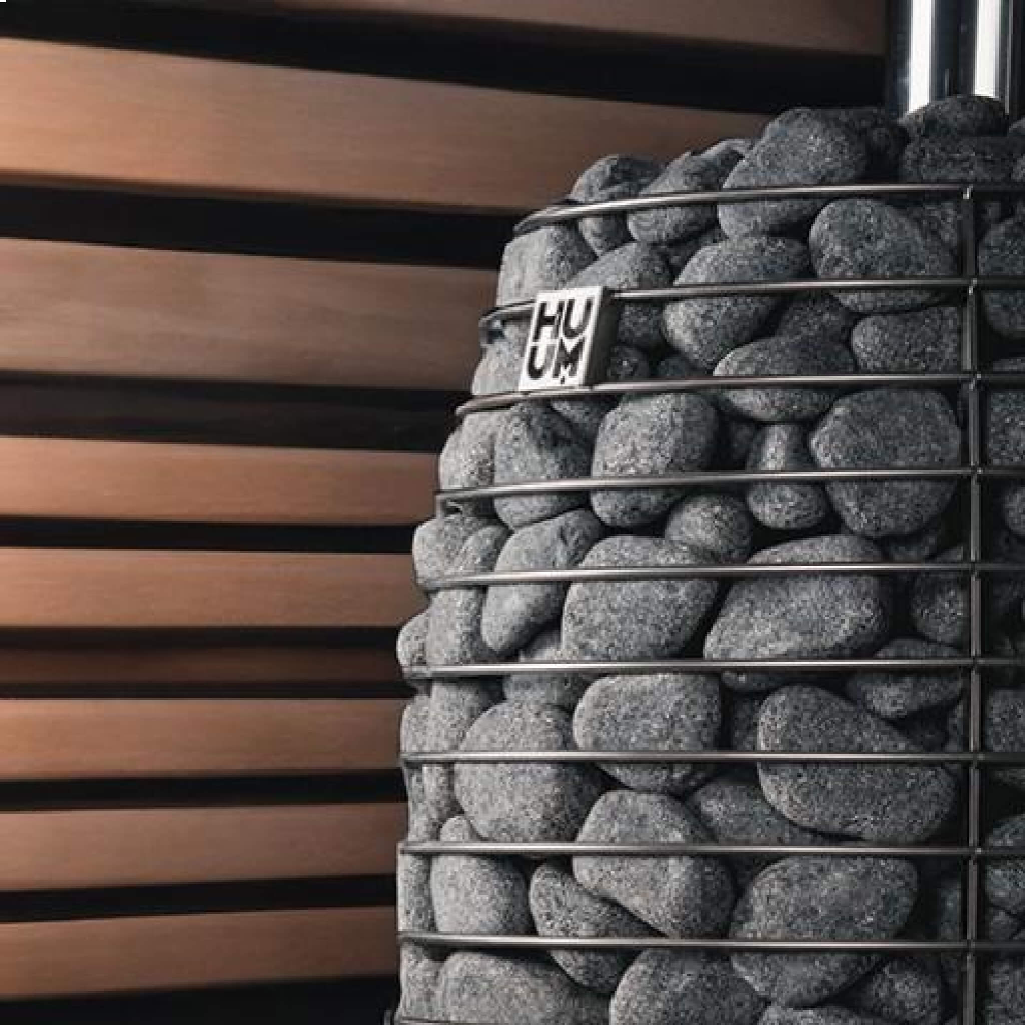 Huum Hive Flow LS 9.8KW Wood-Burning Sauna Stove With Firebox Extension & Sauna Stones [H1016012] (SAK53412) – SAKSBY WHOLESA