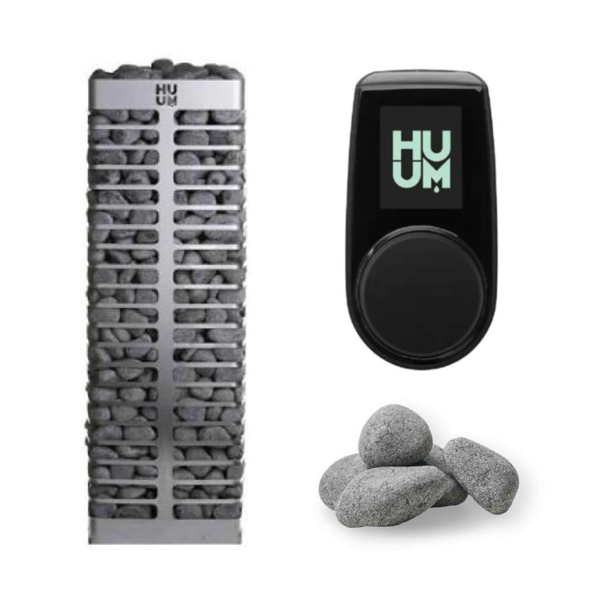 Huum Steel Series Sauna Heater With UKU Control & Sauna Stones (SAK84952) – SAKSBY WHOLESALE