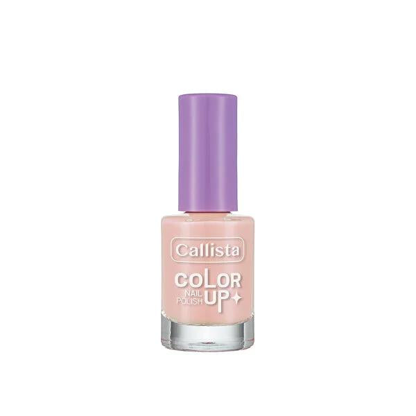 Callista Color Up Vegan Nail Polish 166 Mani Cured Nude Shade - Quick Drying, Cruelty-Free
