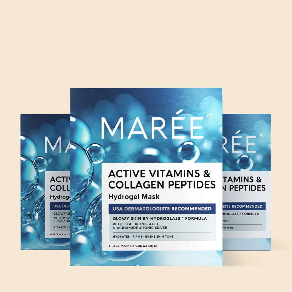 Maree Hydrogel Collagen Face Mask — packaging