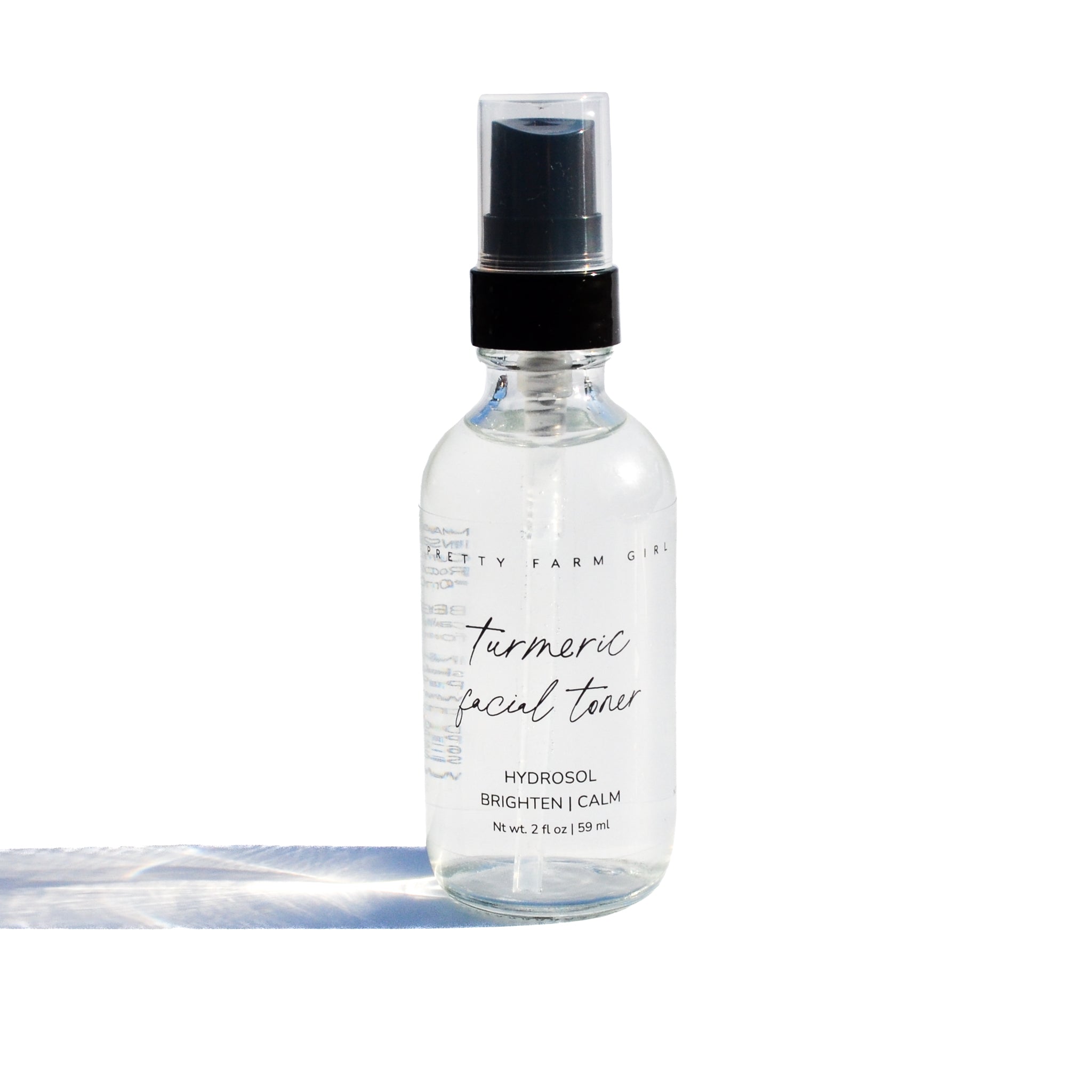 Pretty farm girl Organic Turmeric Facial Toner for Evening Skin Tone — lifestyle context
