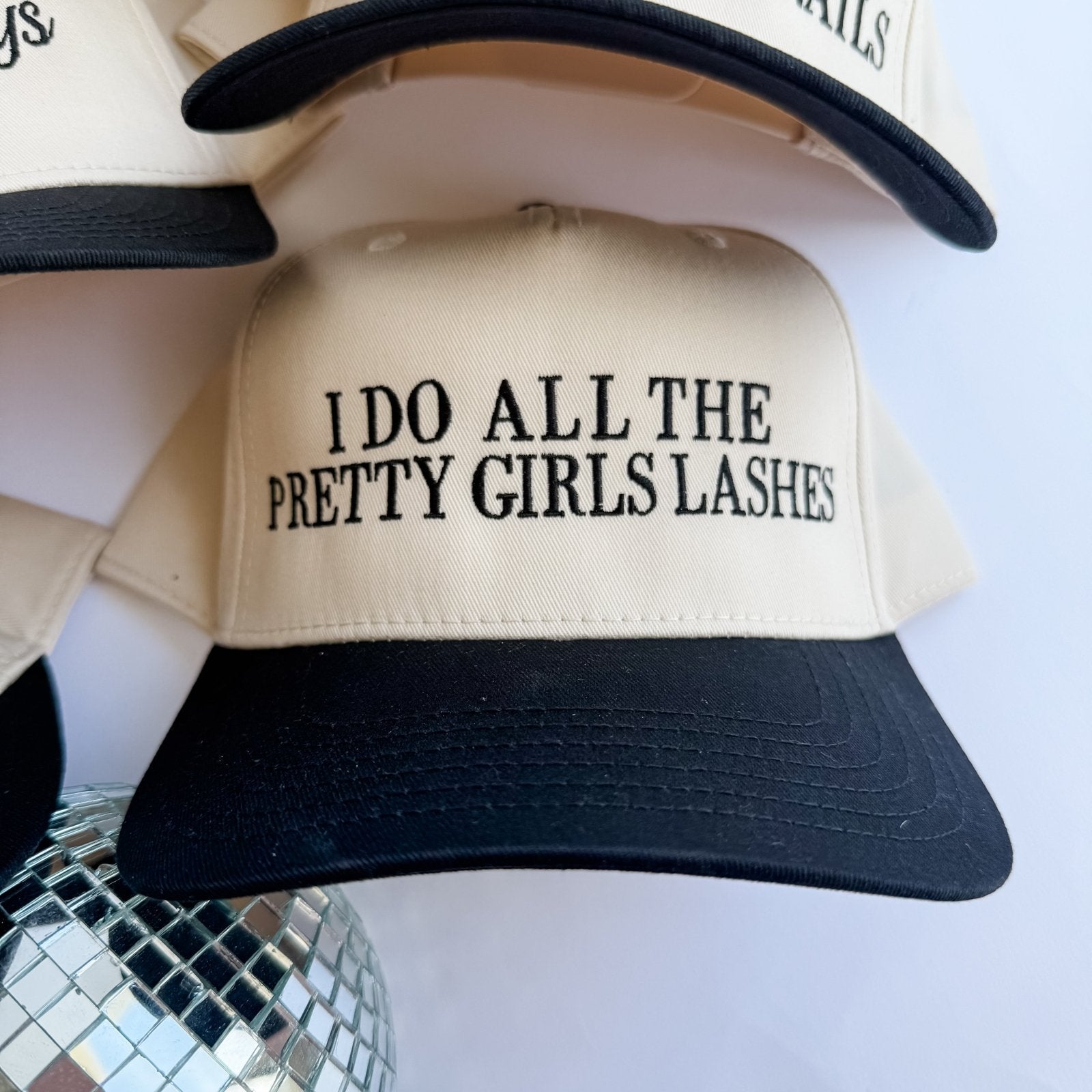 Coco & Rho I Do All The Pretty Girls Lashes - Trucker Hat — main product shot