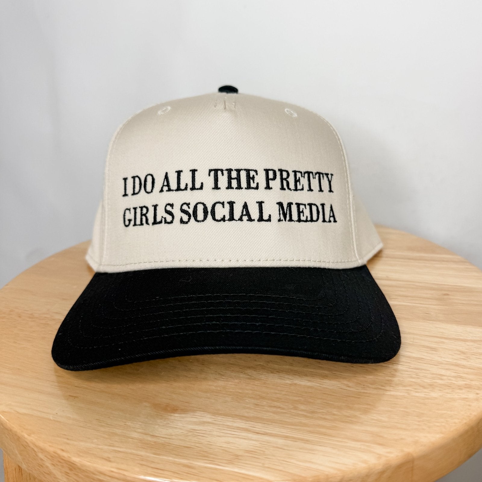 Coco & Rho I do all the pretty girls social media- Trucker Hat — main product shot