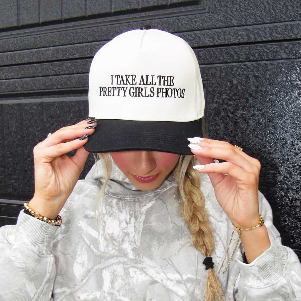 Coco & Rho I take all the pretty girls photos - Trucker Hat — main product shot